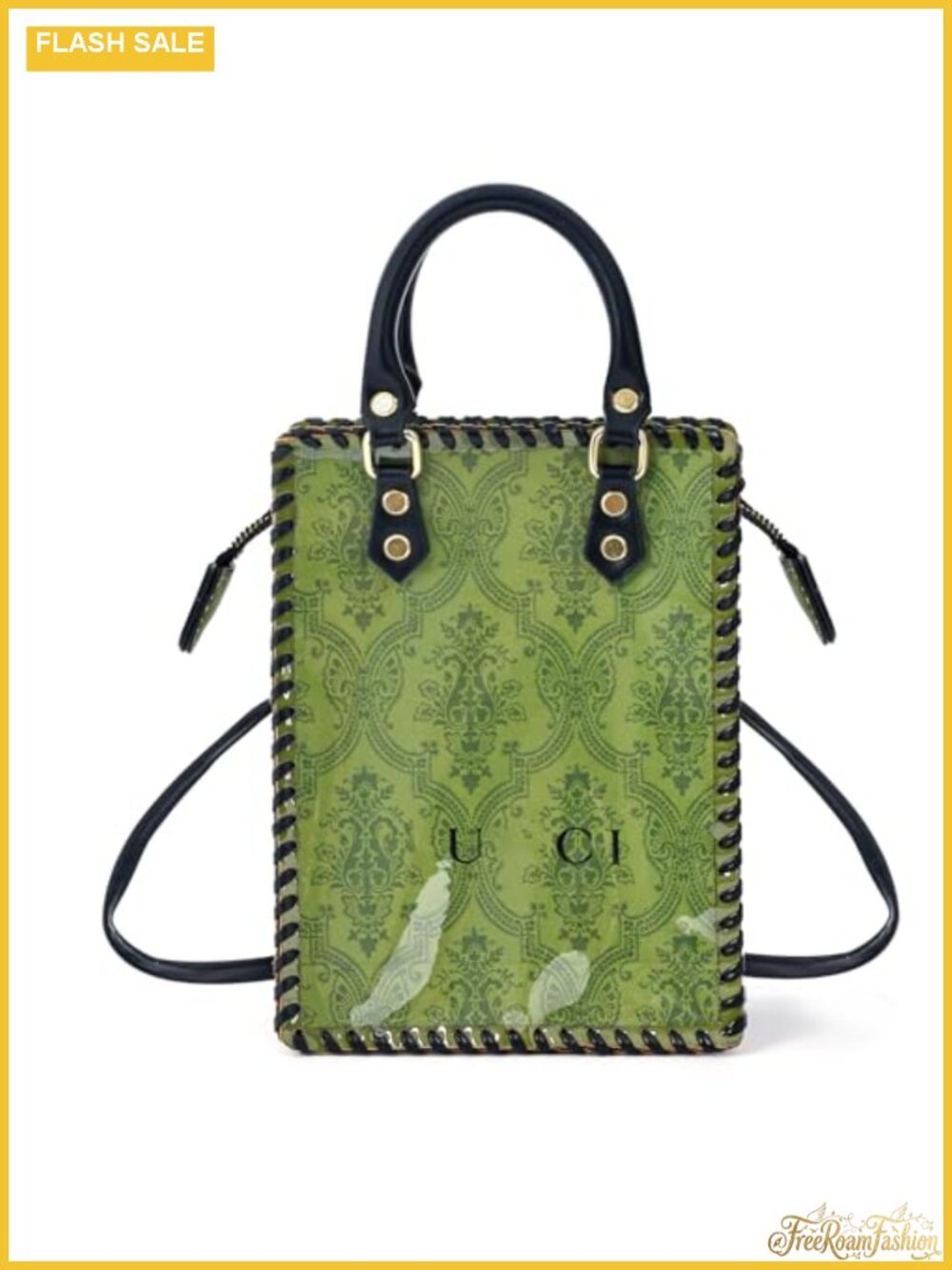 DIY Faux Leather Handbag Crafting Kit Paper Bag Tote Crossbody Bag with Straps